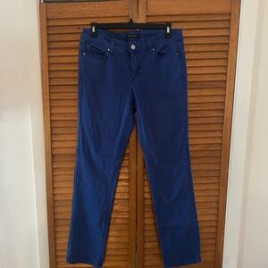 White House Black Market Women’s Blue Denim Slim Ankle Jeans Sz 4R